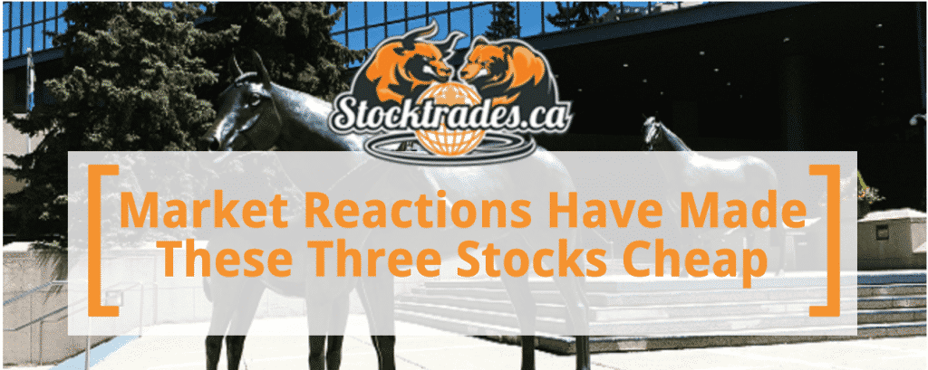 Market Reactions Have Made These Three Stocks Cheap