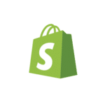 a green bag with a white letter